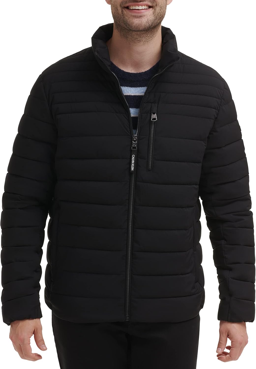 Calvin Klein Men's Full Zip Down Puffer Coat - Warm Winter Jacket - Detailed Review