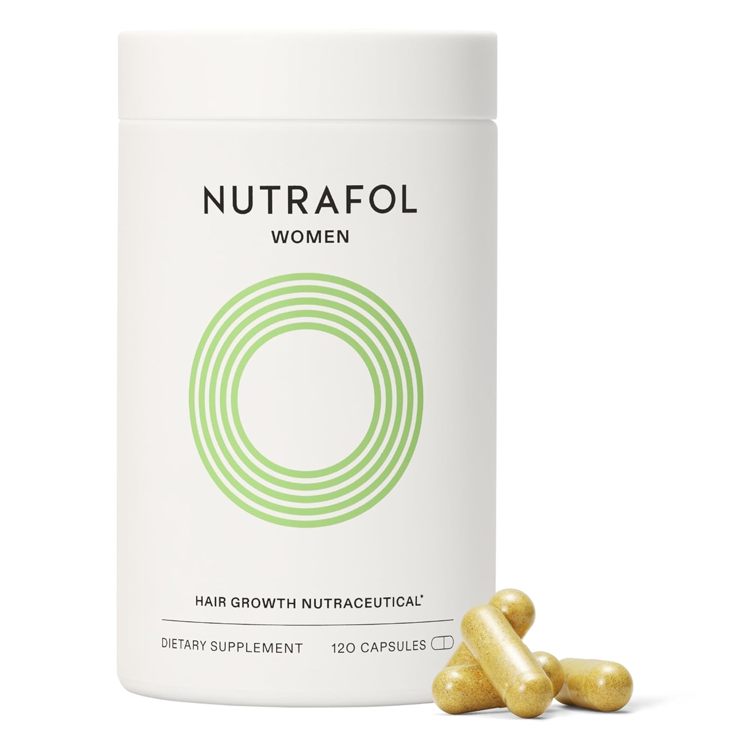 Nutrafol Women's Hair Growth Supplements - Clinically Proven Results
